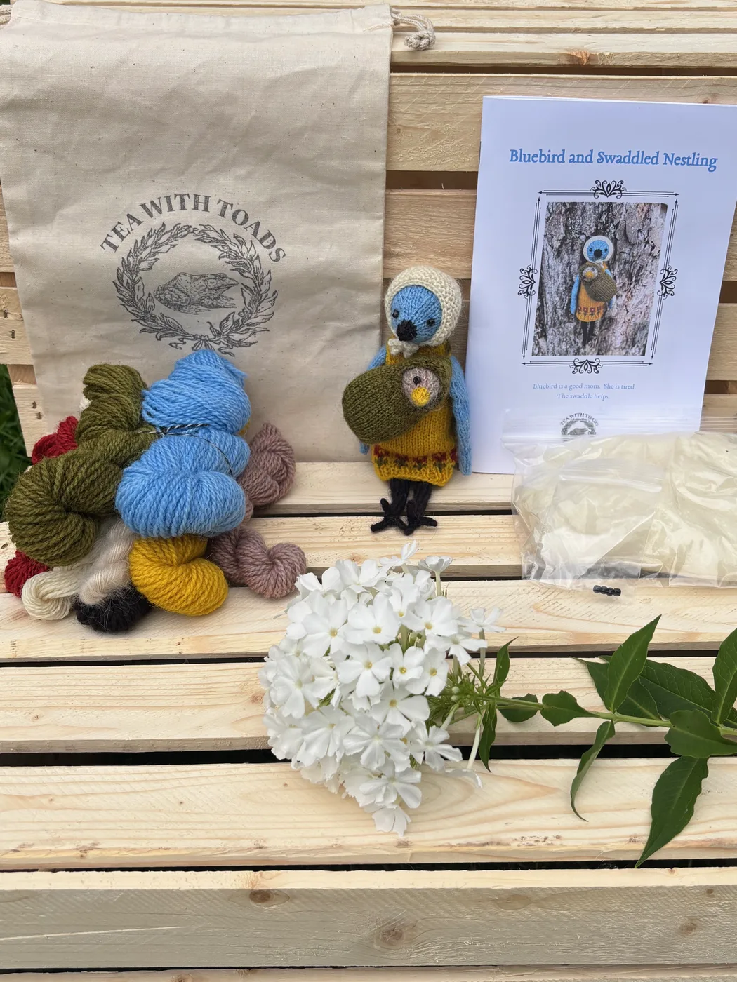 Bluebird and Swaddled Nestling Kit