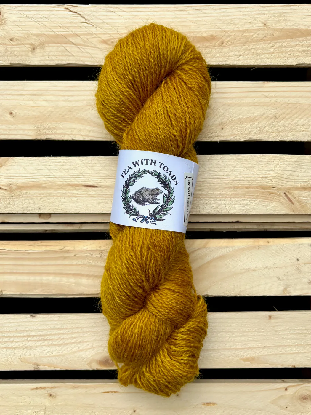 Wensleydale Fingering — Golden Yellow